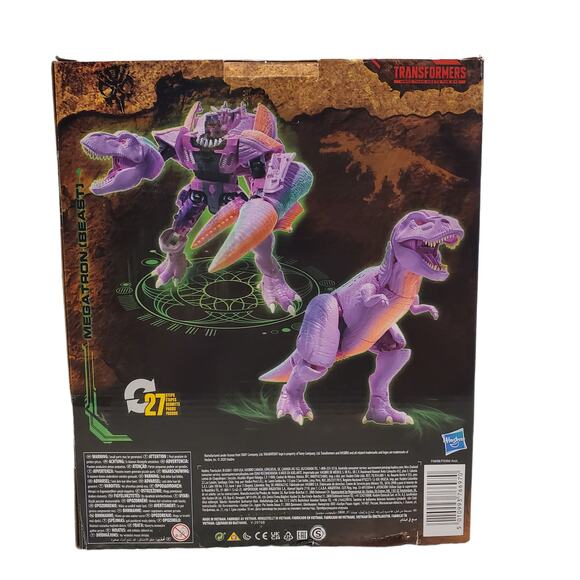 Transformers War for Cybertron Kingdom WFC-K10 Leader Megatron Beast Wars New - Picture 7 of 12